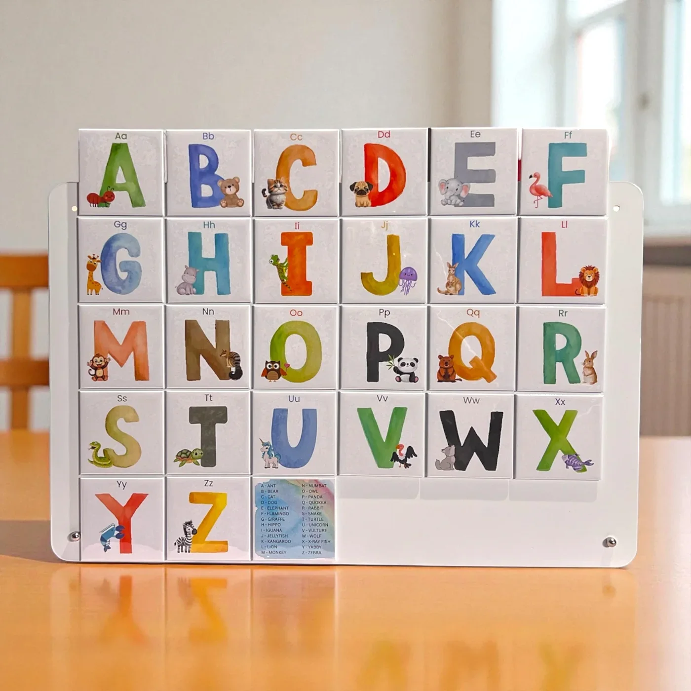 Boys Alphabet Set - 6.35cm x 6.35cm Magnets